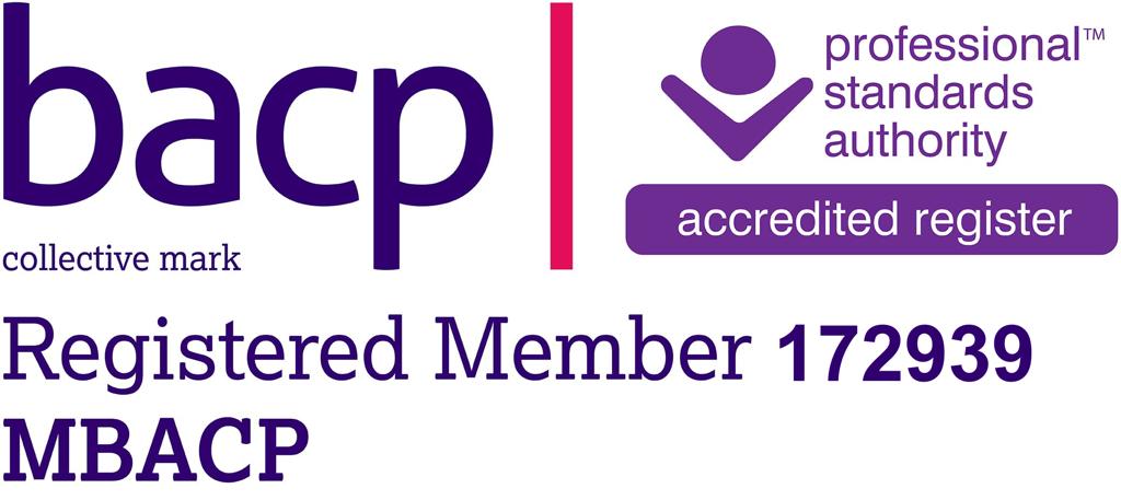 bacp collective mark logo to show a registered member of the professional standards authority